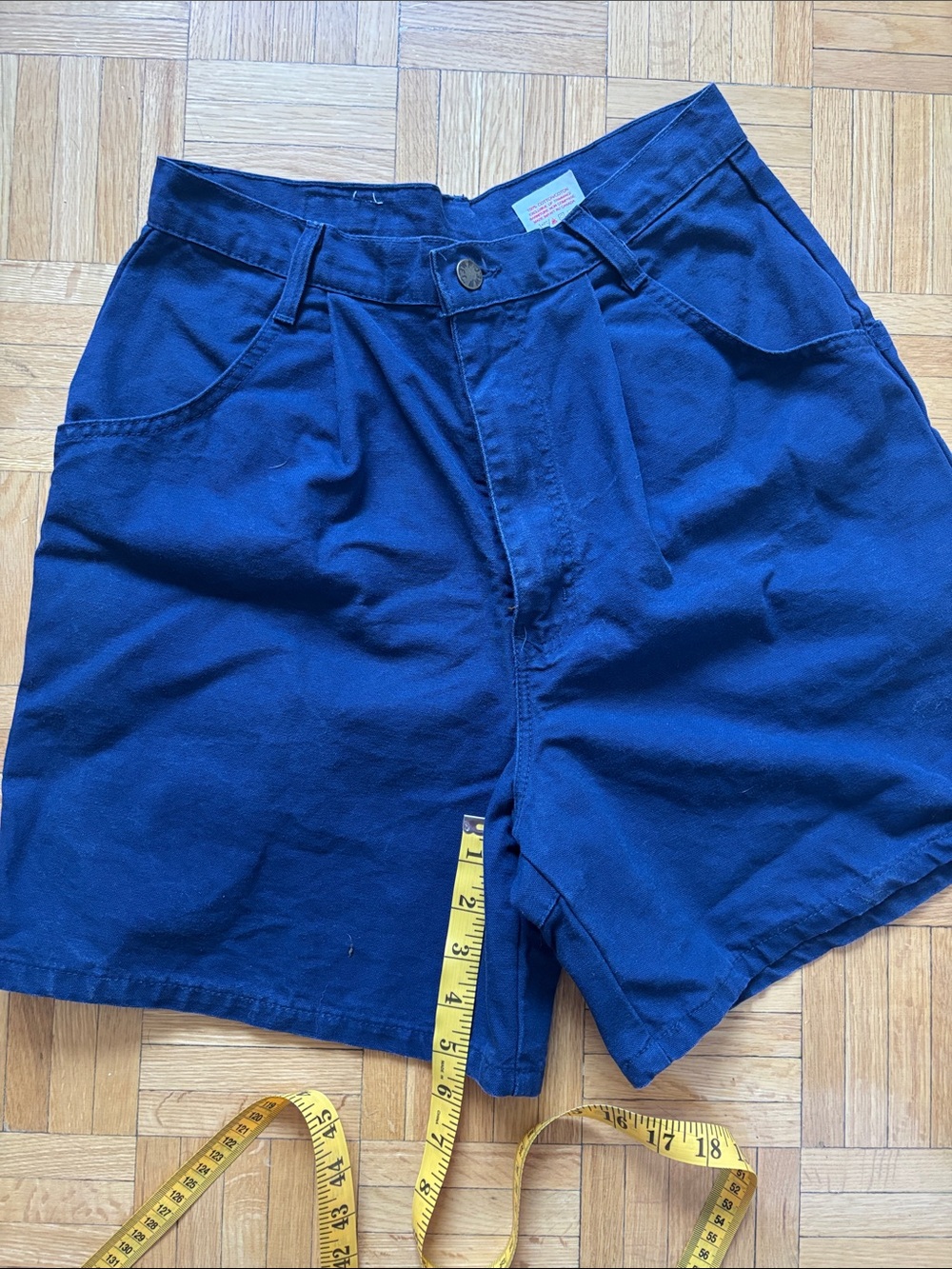 💙 MEC navy blue cotton shorts - Picture 6 of 7
